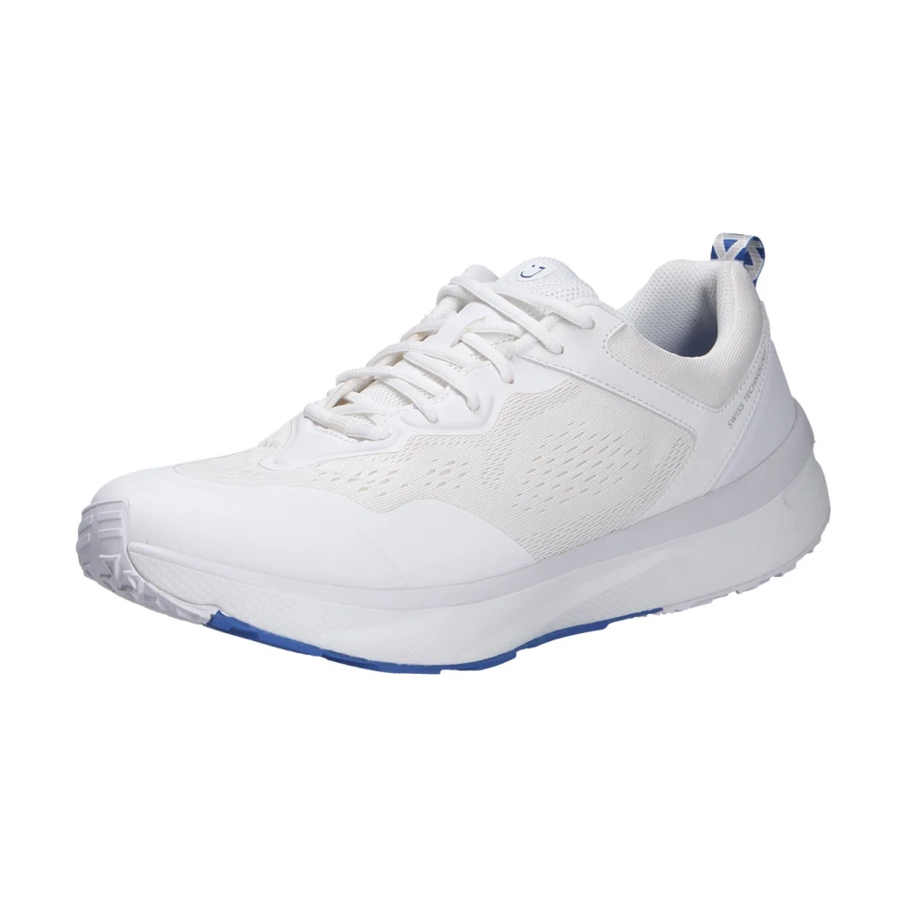 Joya Comfortabele Witte Veterschoen Veloce M Heren Schoenen