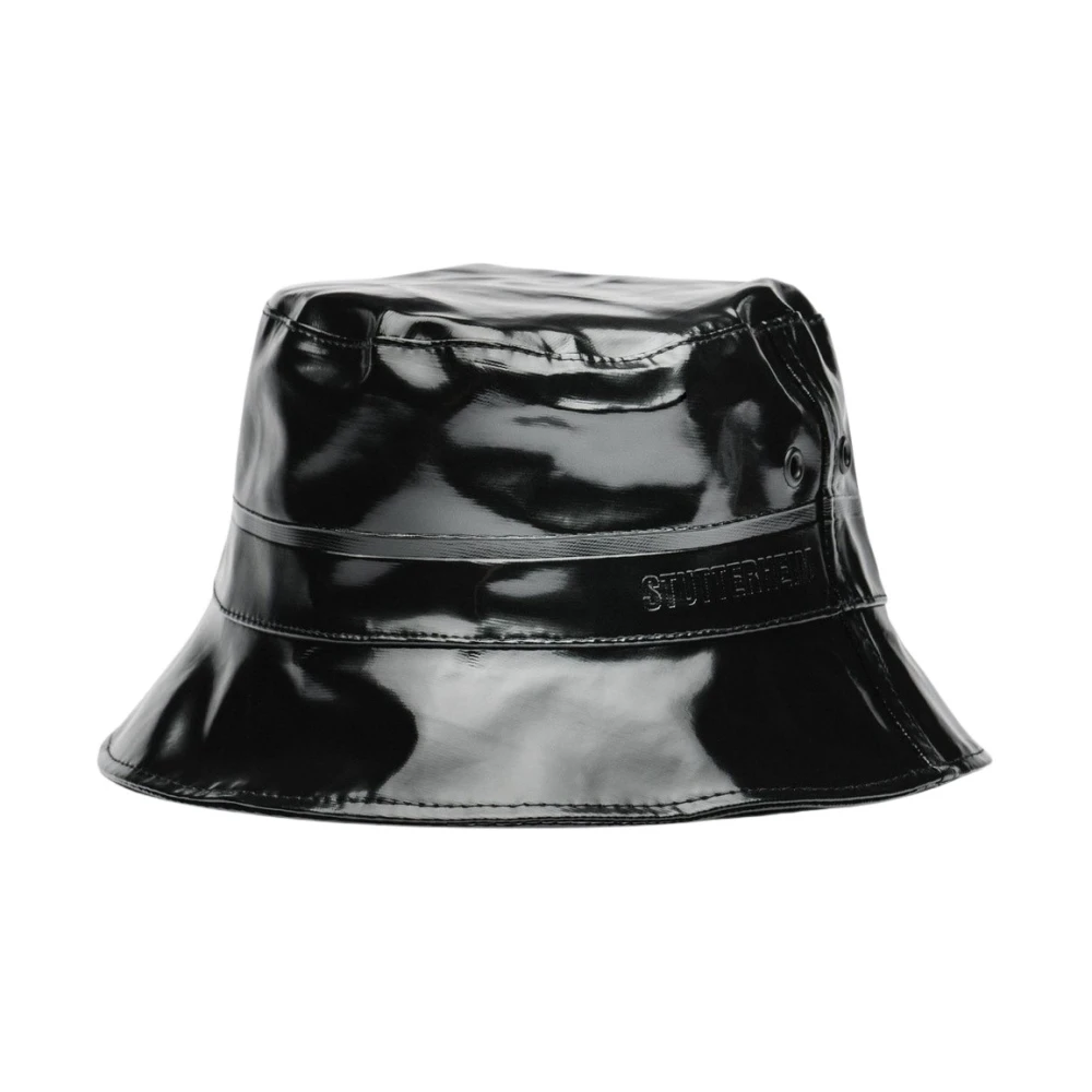 Stutterheim Opal Waterdichte Bucket Hoed Black Unisex