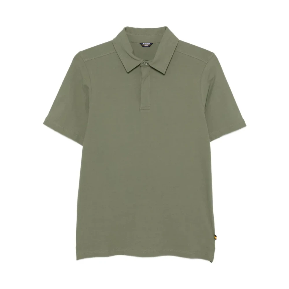 K-Way Men's Green Vincelle - Polo Shirts - Xl - Tops