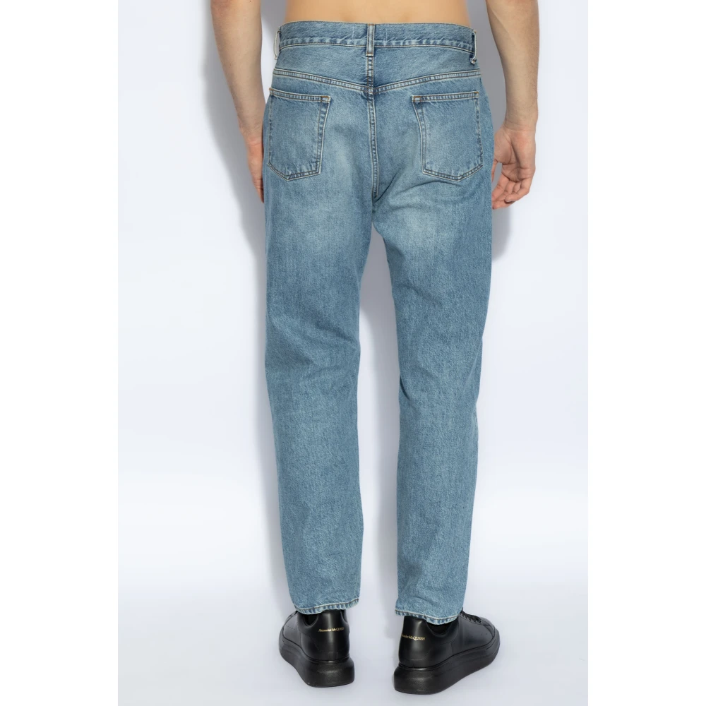 Officine Générale Jeans met zakken Blue Heren