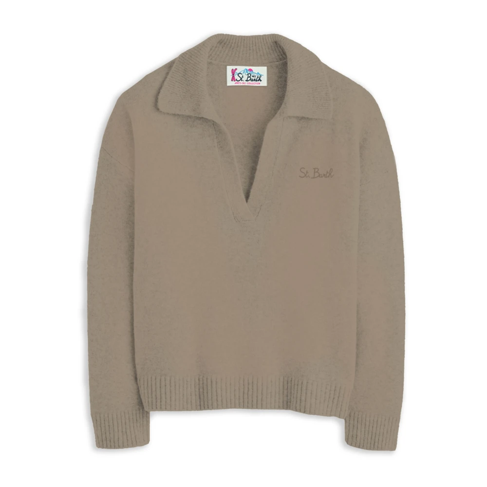 Knitwear > V-neck Knitwear - - MC2 Saint Barth - Modalova
