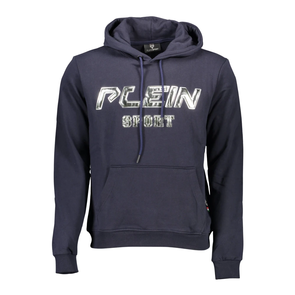 Plein Sport Men's Blue Fips215 Hooded Sweatshirt