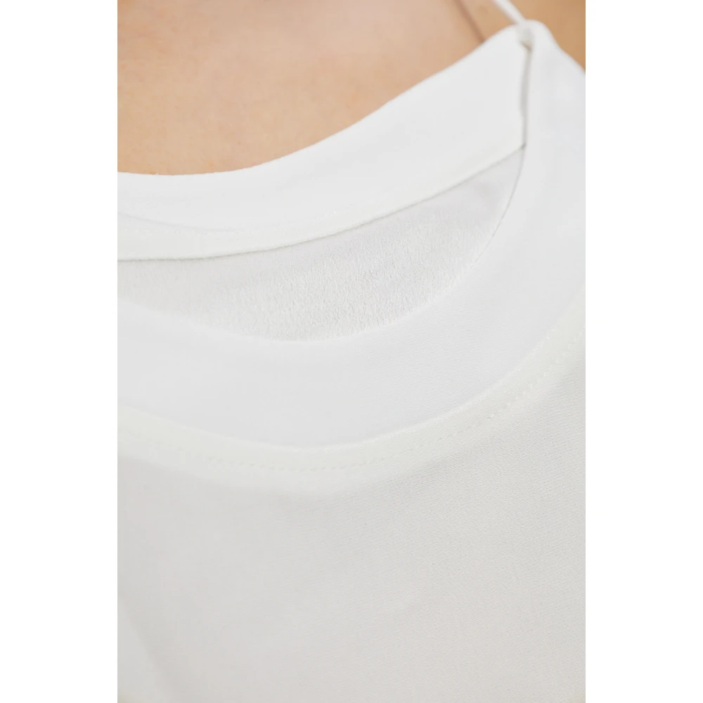 Balmain Mouwloze top White Dames