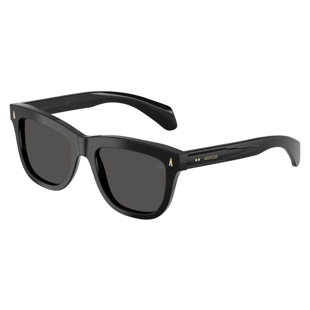 Moncler Grey Woman Me6023 Bronzz 300187 Sunglasses Acetate Black Pillow Normal - Image 2