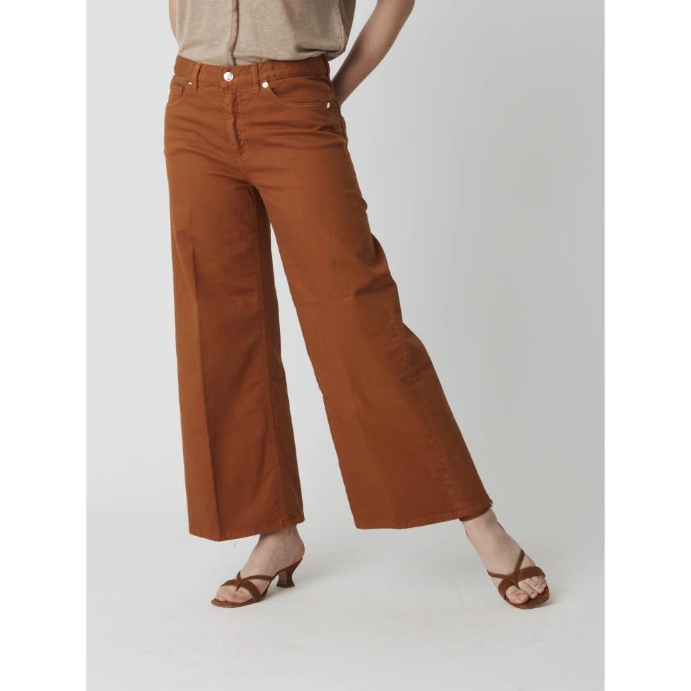 Nine In The Morning Voice Broek Brown Dames