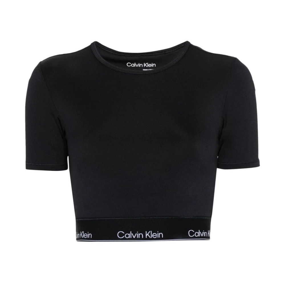 Calvin Klein T-Shirts Black Dames