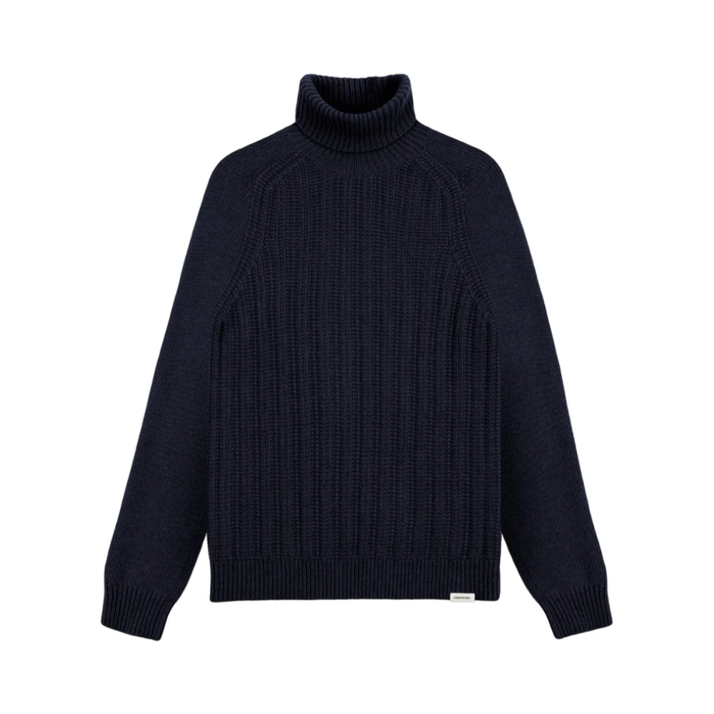 Colmar Men's Blue Turtleneck Jumper Aw25 - Turtlenecks - S - Knitwear