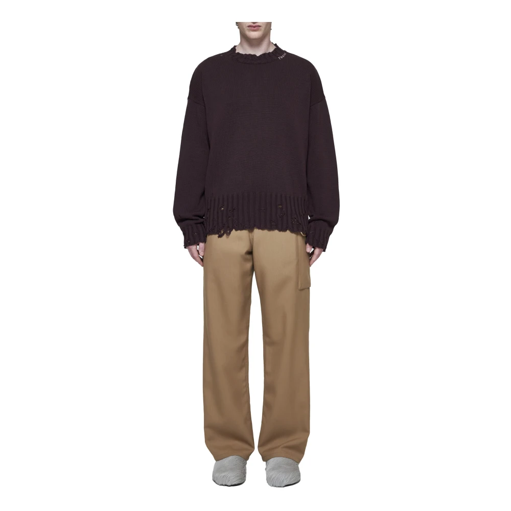 Marni Stijlvolle Sweaters Collectie Brown Heren