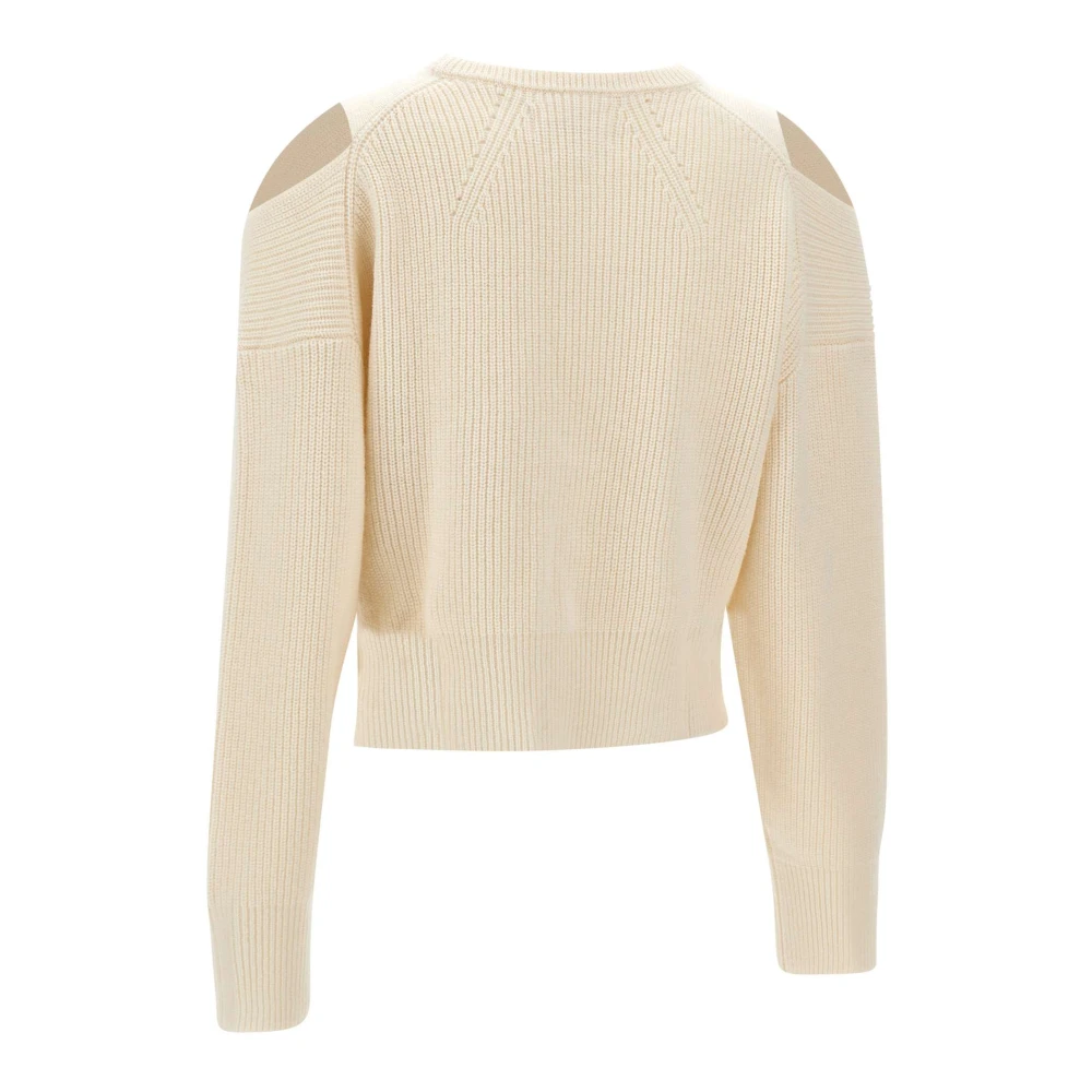 Notshy Witte Sweater Maglia Stijlvolle Mode White Dames