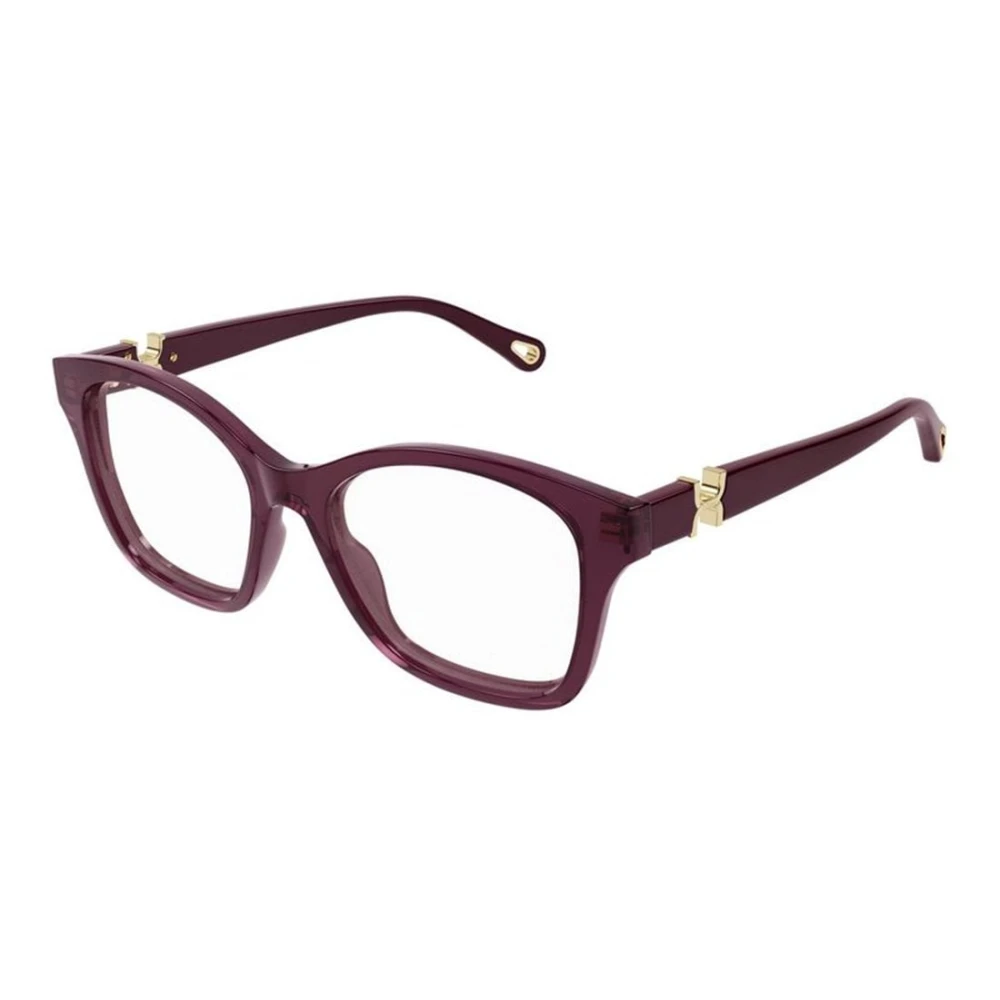 Chloé Women's Red Glasses, 52 Mm, Cat Eye Frame