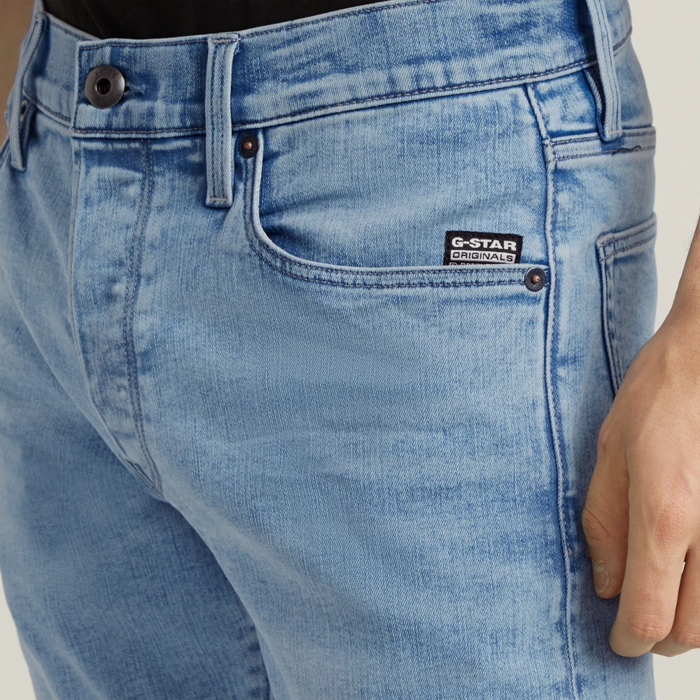 G-Star Slim Fit Super Stretch Jeans Blue Heren