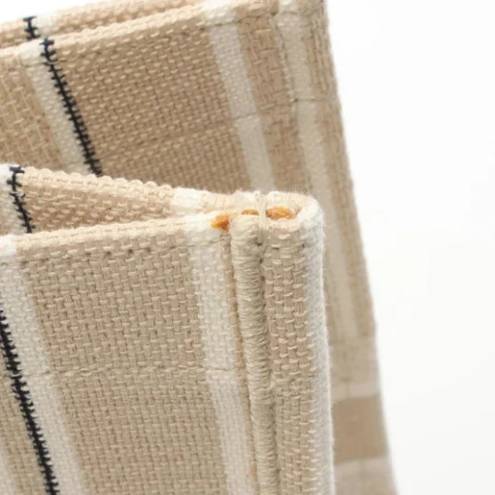 Dior Vintage Pre-owned Canvas dior-bags Beige Dames