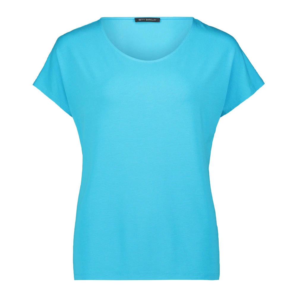 Betty Barclay Casual V-hals shirt Blue Dames