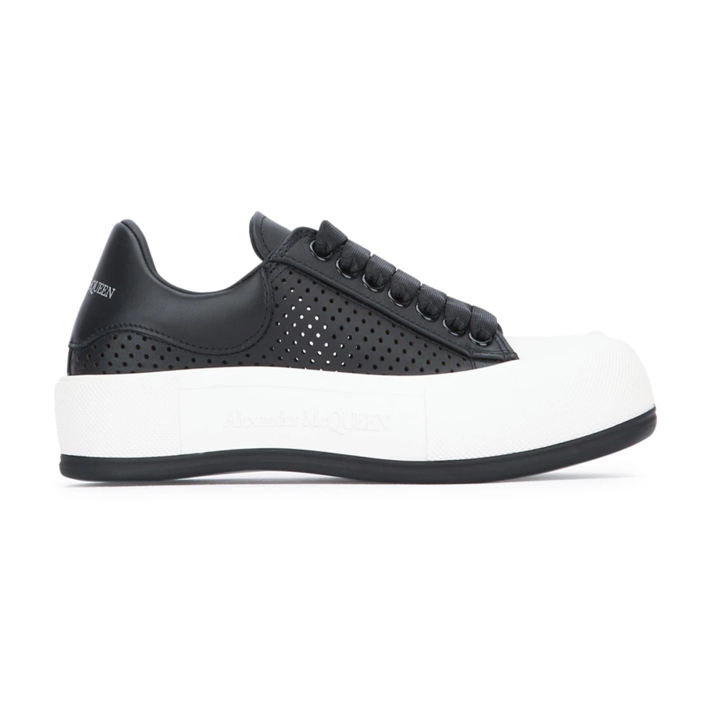 Alexander McQueen Casual Sneakers voor Dagelijks Gebruik Heren Schoenen Zwart