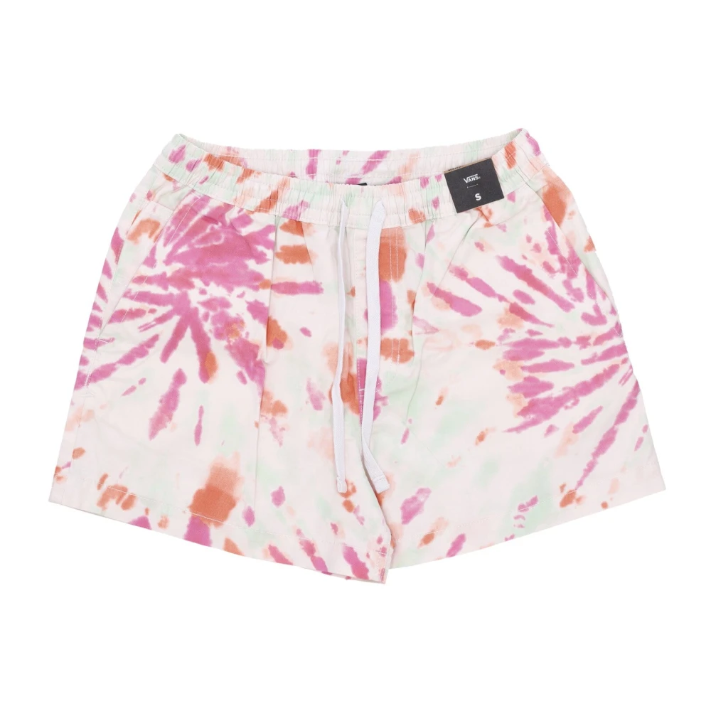 Vans Relaxed Print Witte Shorts Multicolor Dames