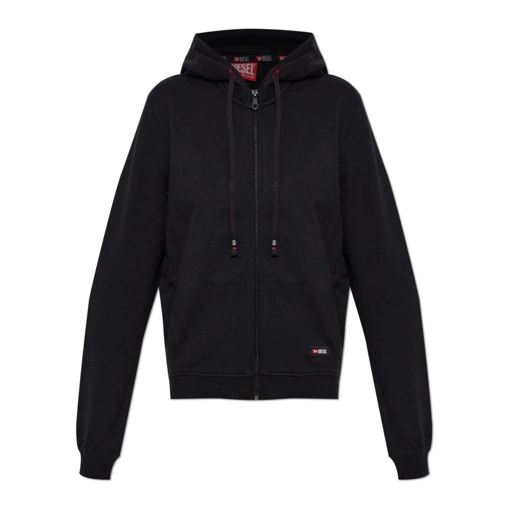 Diesel Donna Nero Felpe, S, New,