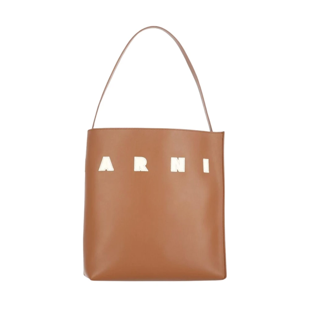Marni - Bags > Tote Bags - Brown - Marni - Modalova