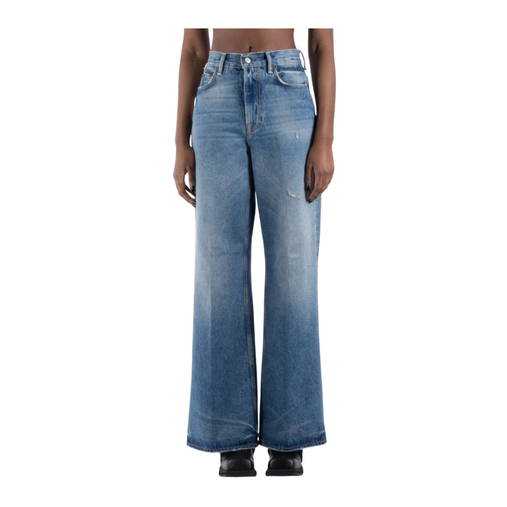 Acne Studios Women's Blue Denim Jeans