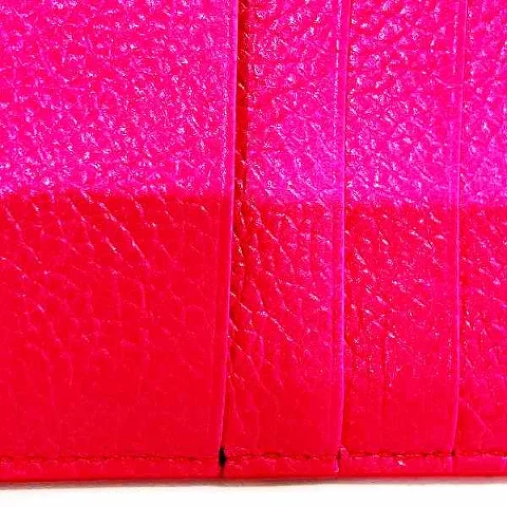 Balenciaga Vintage Pre-owned Leather wallets Pink Dames