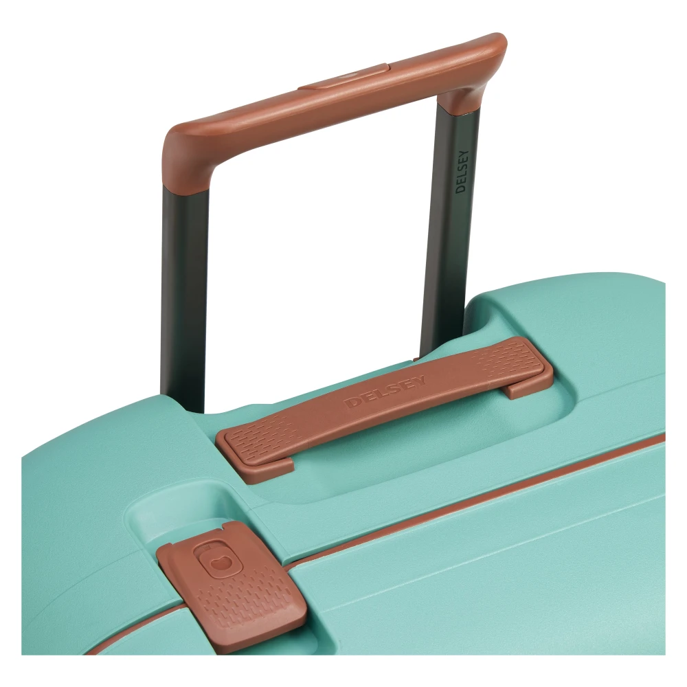 Delsey Almond Spinner Koffer met TSA-slot Green Unisex