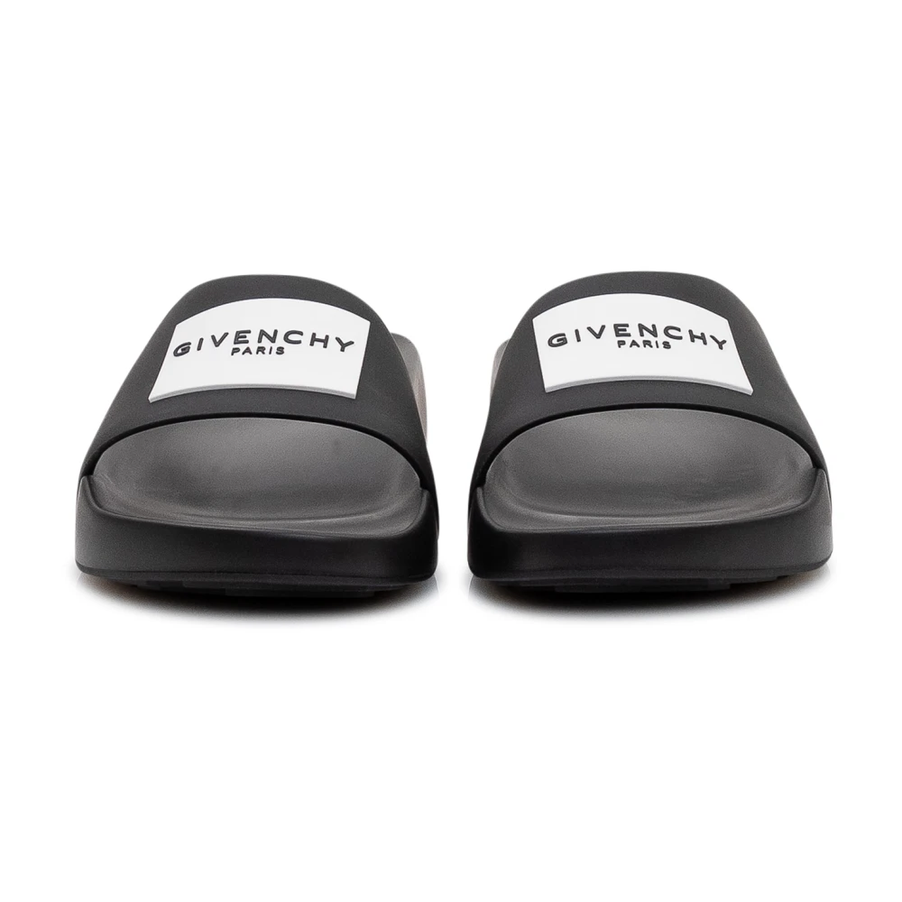 Givenchy Label Slide Mules