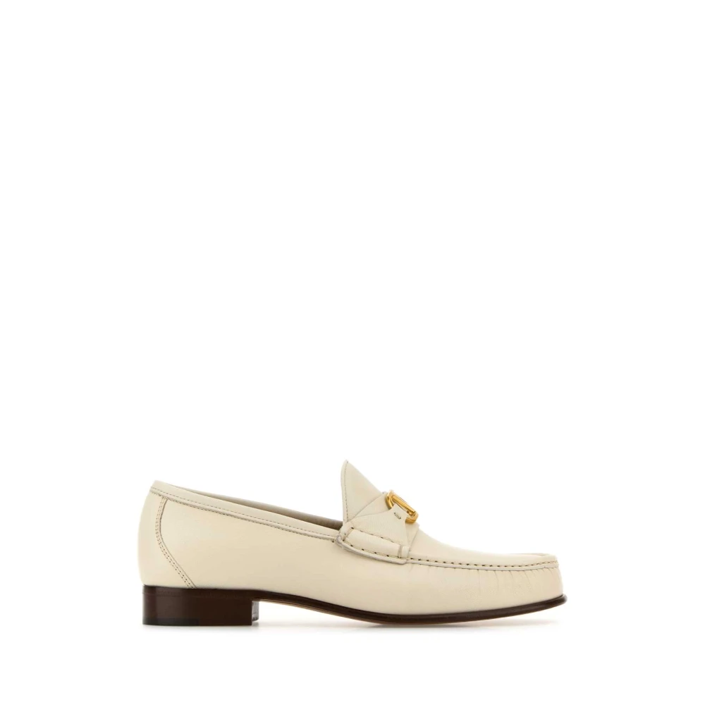 Valentino Garavani Men's White Vlogo Signature Loafer