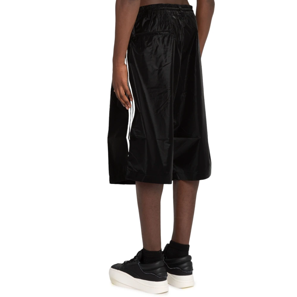 Y-3 Zwarte 3-Stripes Shorts Black Heren