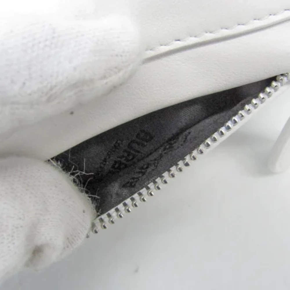 Burberry Vintage Pre-owned Leather wallets White Dames