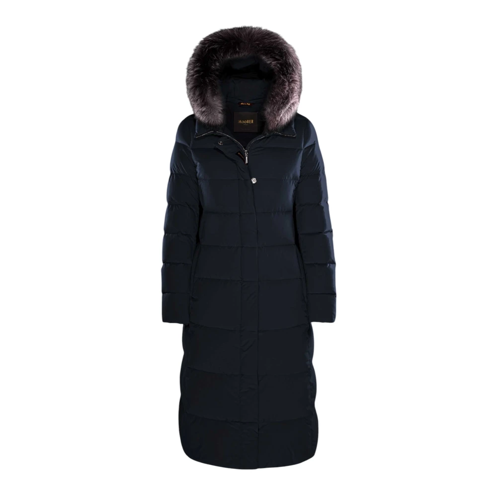 Moorer - Coats > Parkas - Blue - Moorer - Modalova