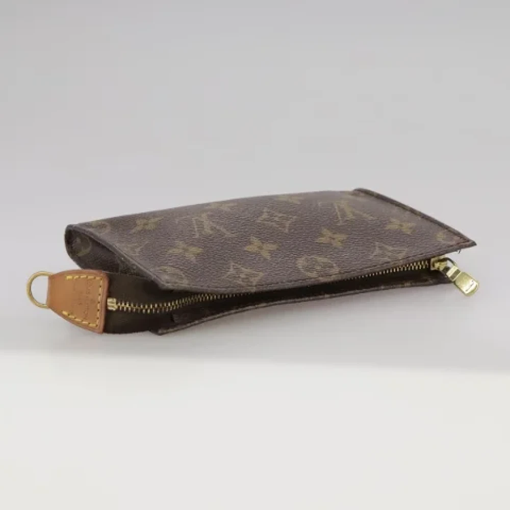 Louis Vuitton Vintage Pre-owned Canvas pouches Brown Dames