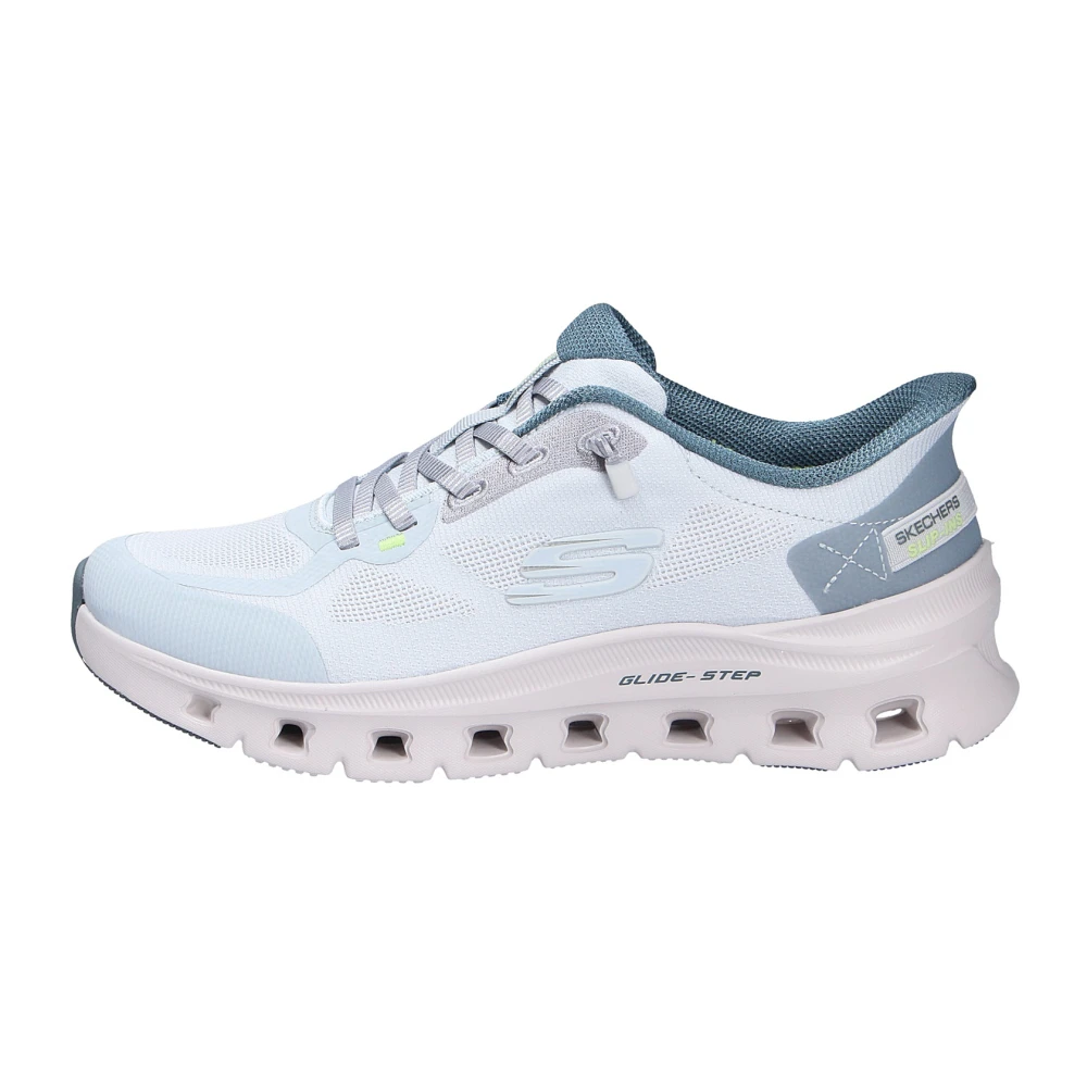 Skechers Glide Step Dames Schoenen Blauw