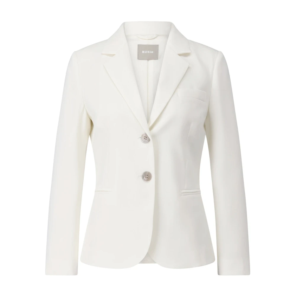 Kiltie Getailleerde Blazer White Dames