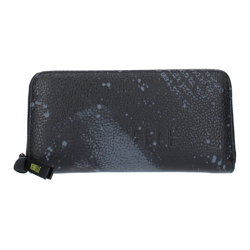 Rebelle Portemonnees Zwart Black Dames
