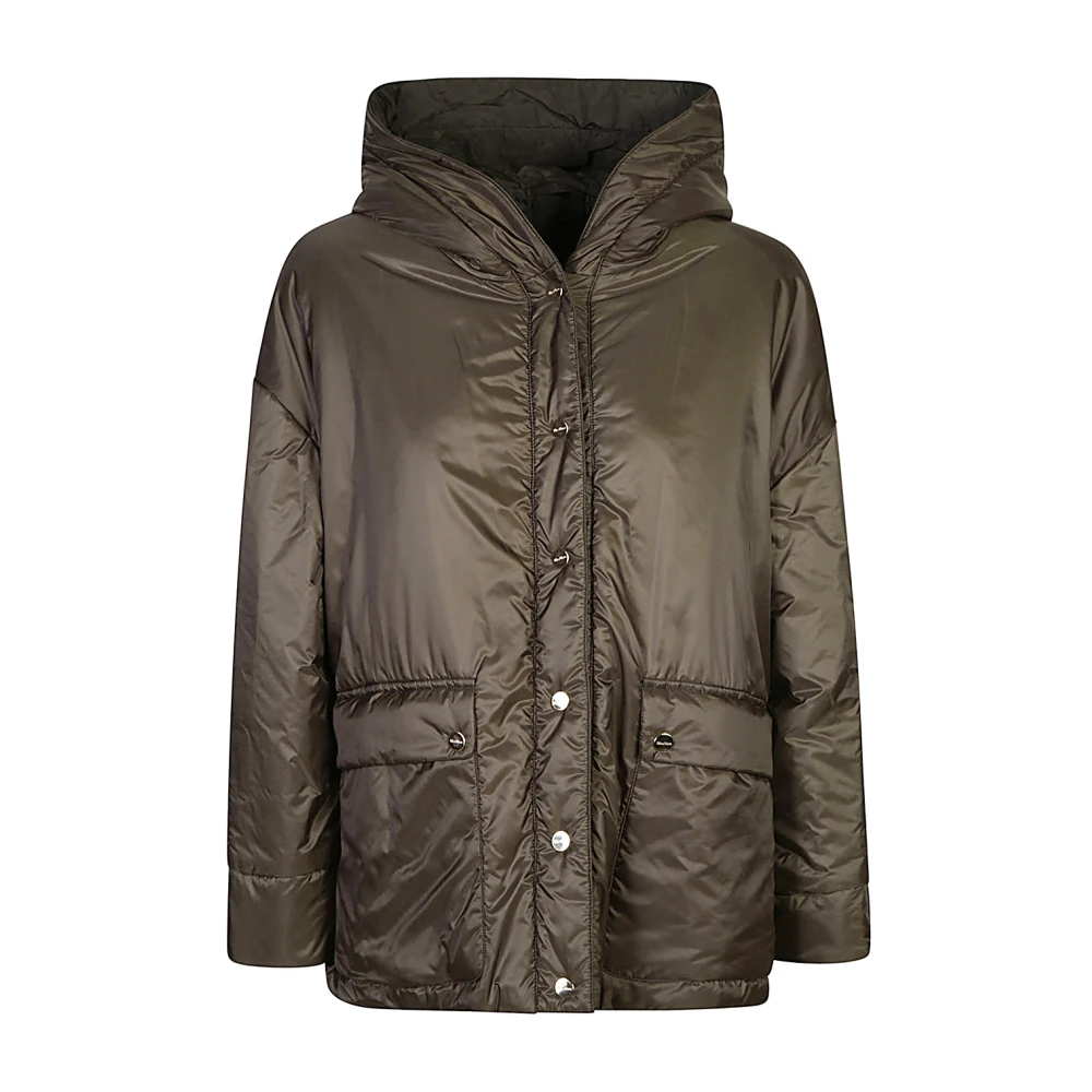 Max Mara Stijlvolle Cube Jassen Green Dames