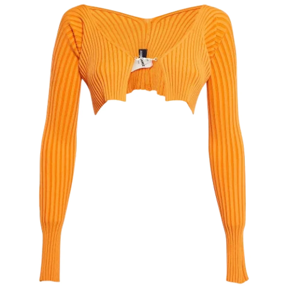 Jacquemus Pre-owned Fabric tops Orange Dames