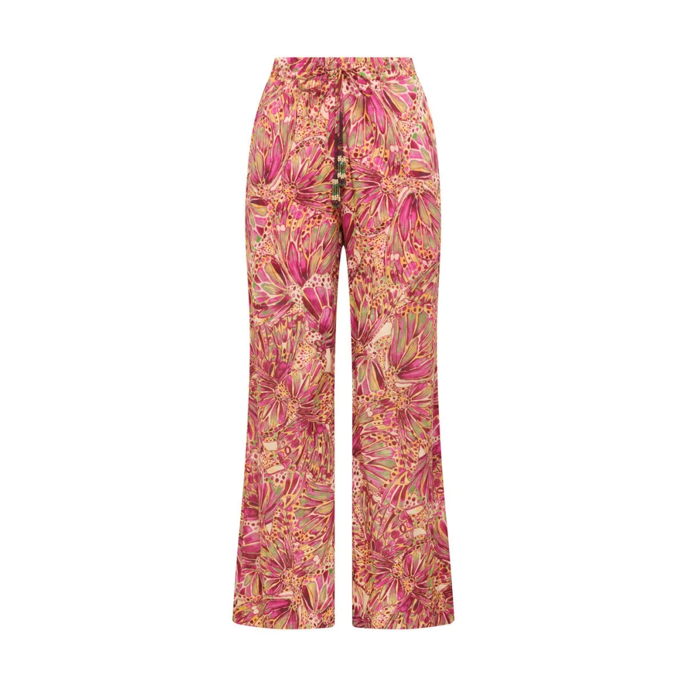 Maliparmi Damen Multicolor Hosen, Mehrfarbig, Xlgröße: