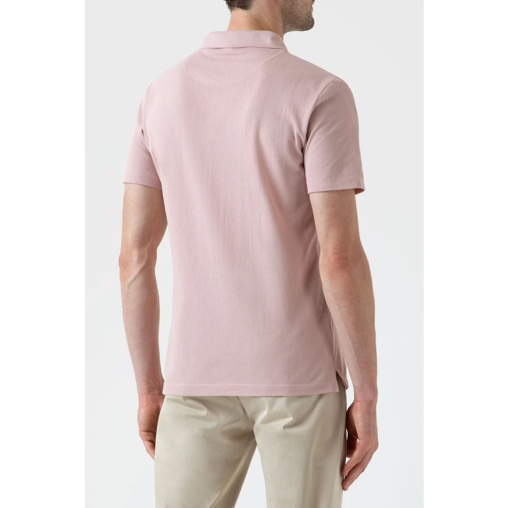 Sunspel Polo Shirts Pink Heren
