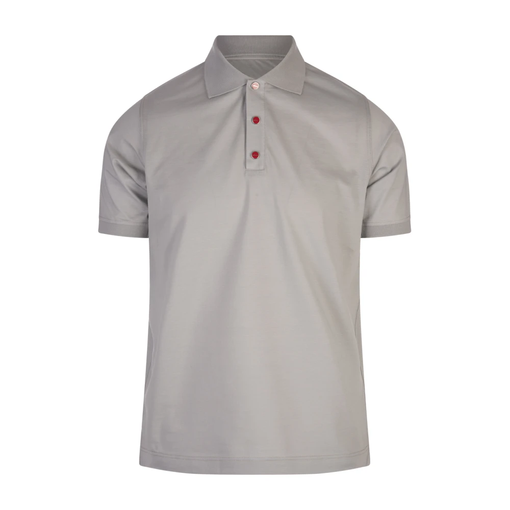 Kiton - Tops > Polo Shirts - Gray - Kiton - Modalova