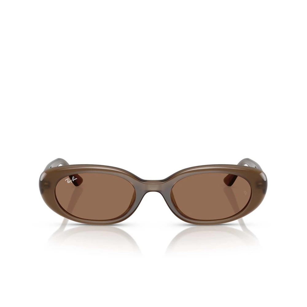 Ray-Ban Sunglasses RB4441D Bio Based 677973 Matte Opal Brown Dark Brown - Image 5