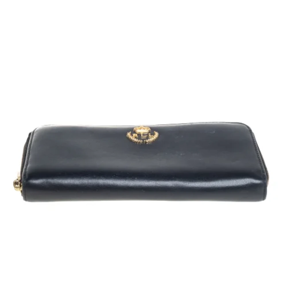 Ralph Lauren Pre-owned Leather wallets Black Dames
