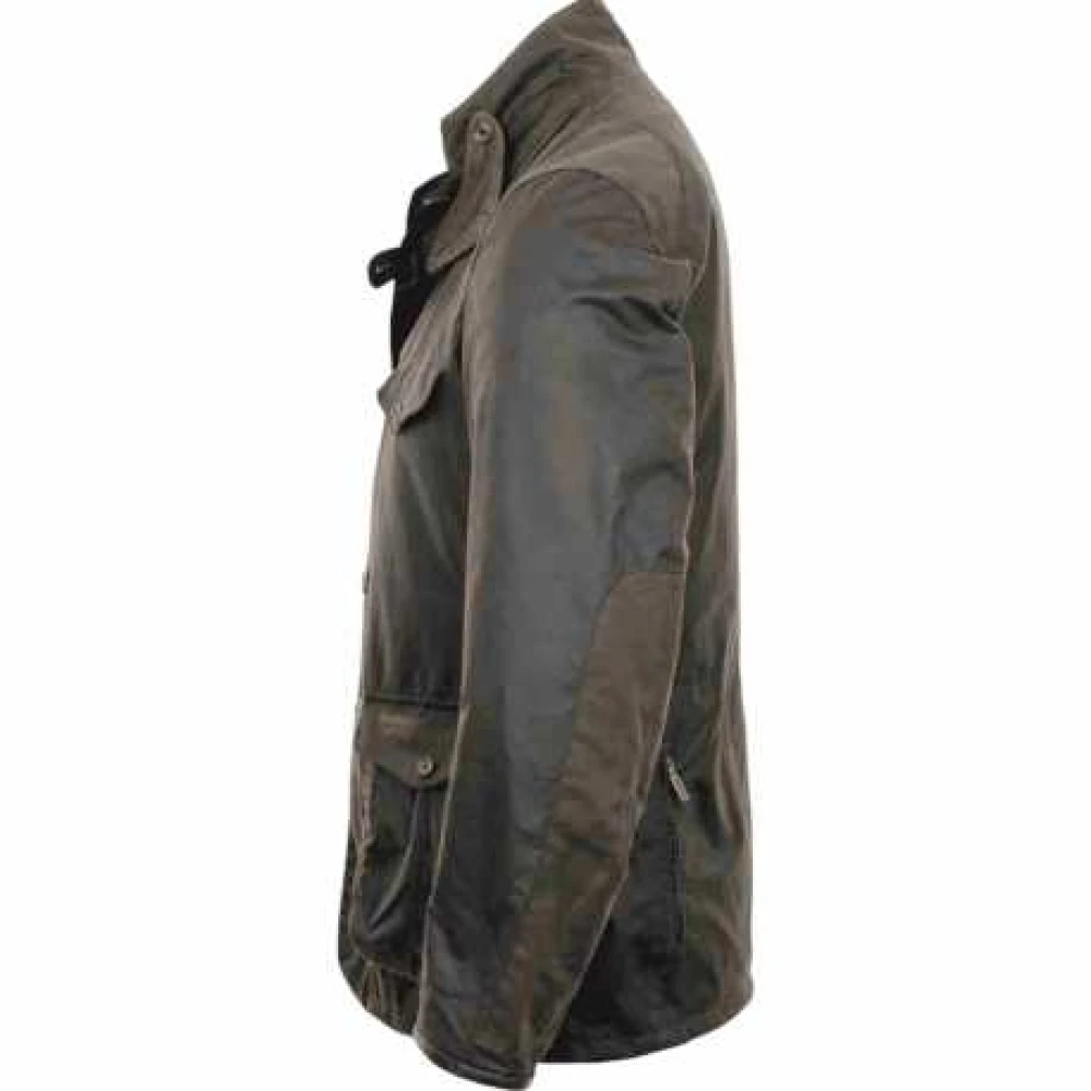 Barbour James Bond Beacon Gewaxte Jas Green Heren