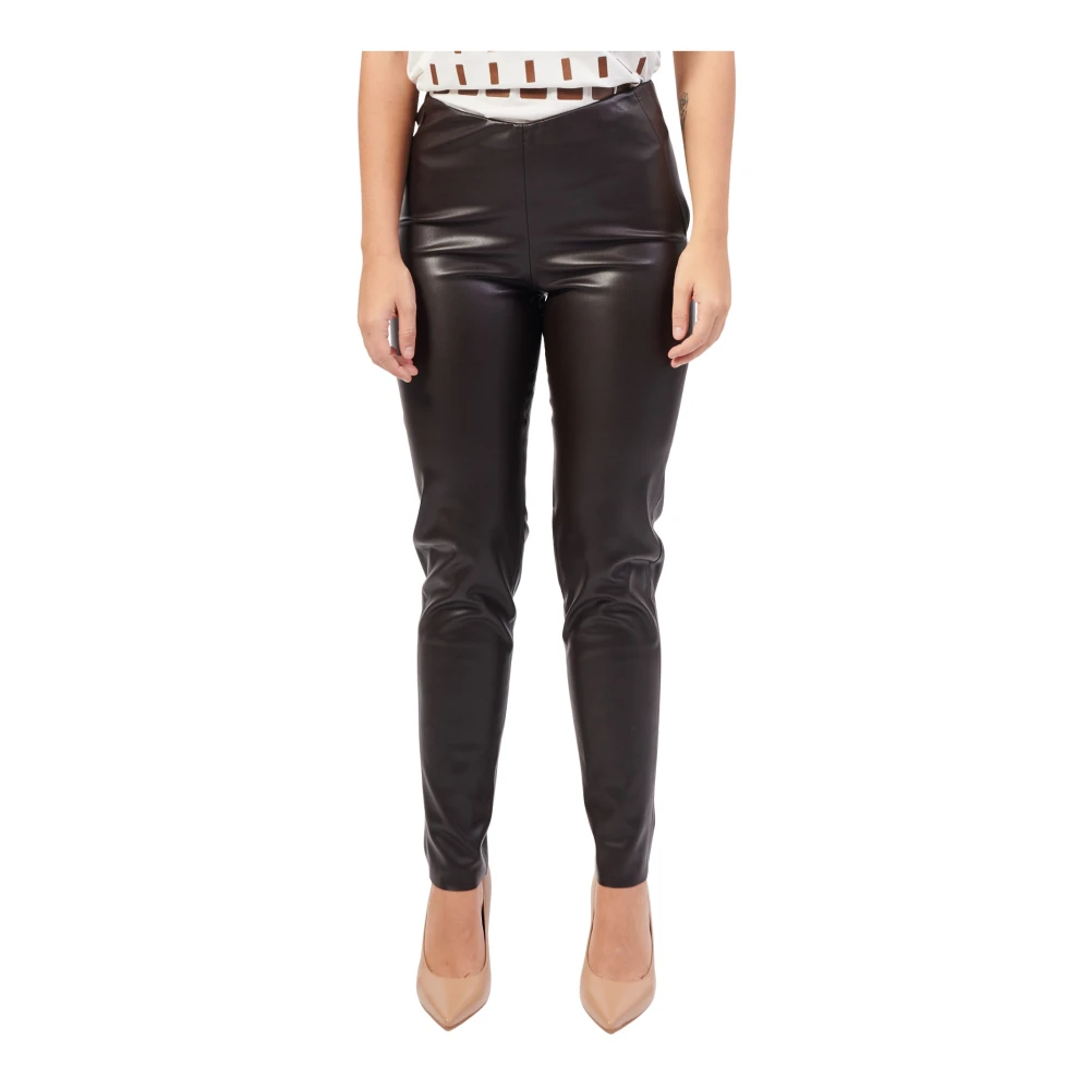 Jijil Bruine Rechte Pijp Broek Brown Dames