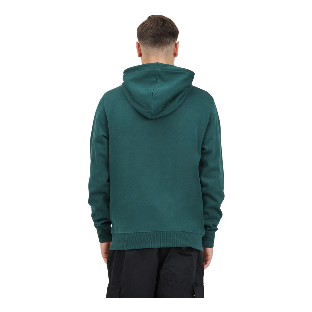 Calvin Klein Jeans Groene hoodie met logoprint Green Heren