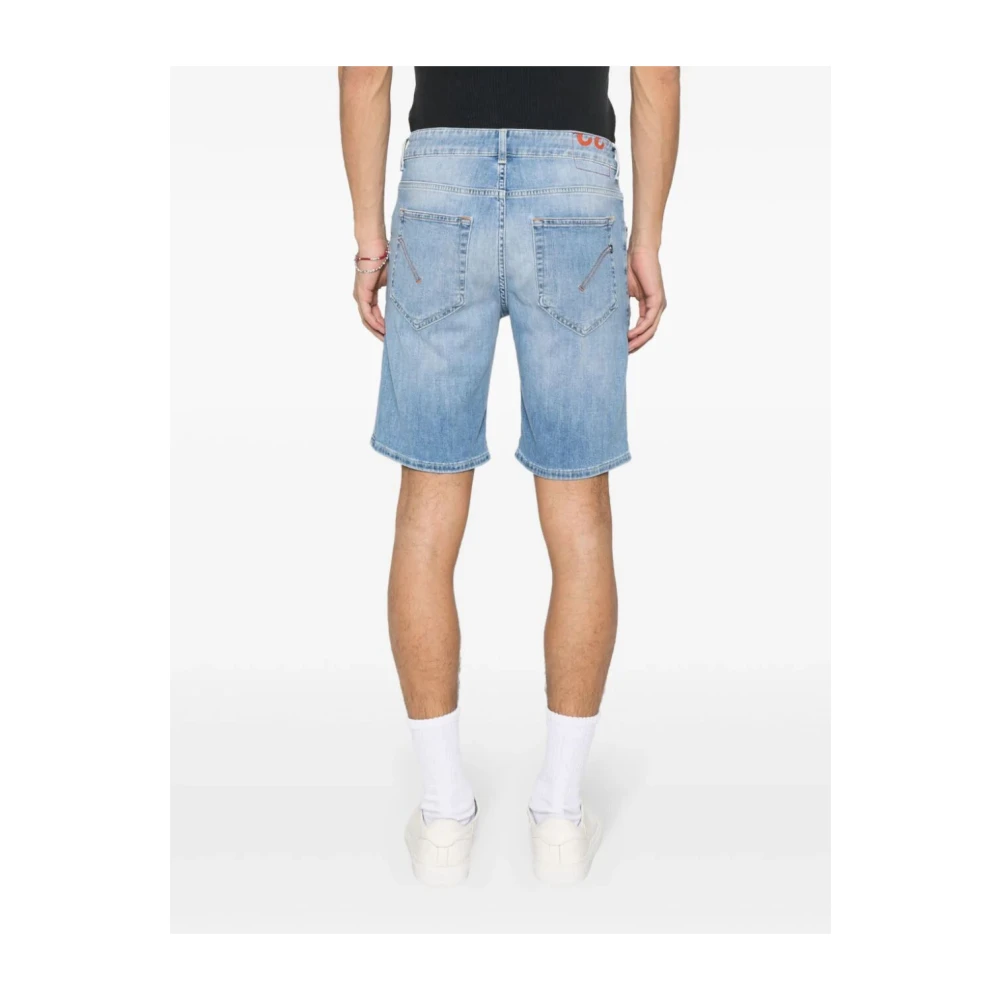 Dondup 800Cc Casual Shorts voor Mannen Blue Heren