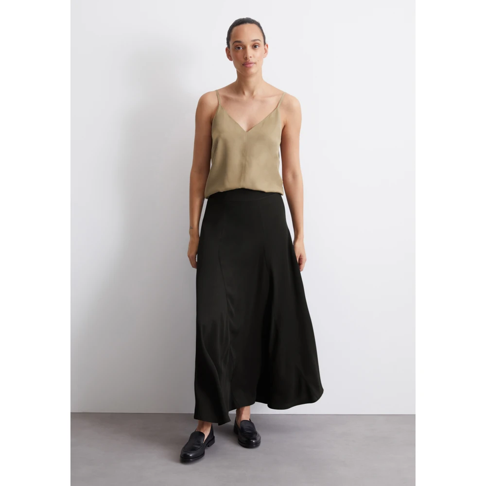 Marc O'Polo Relaxte maxi print rok Black Dames