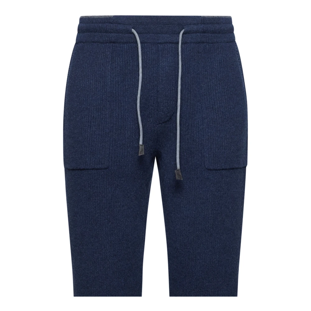 D4.0 Blauwe Broek voor Mannen Blue Heren