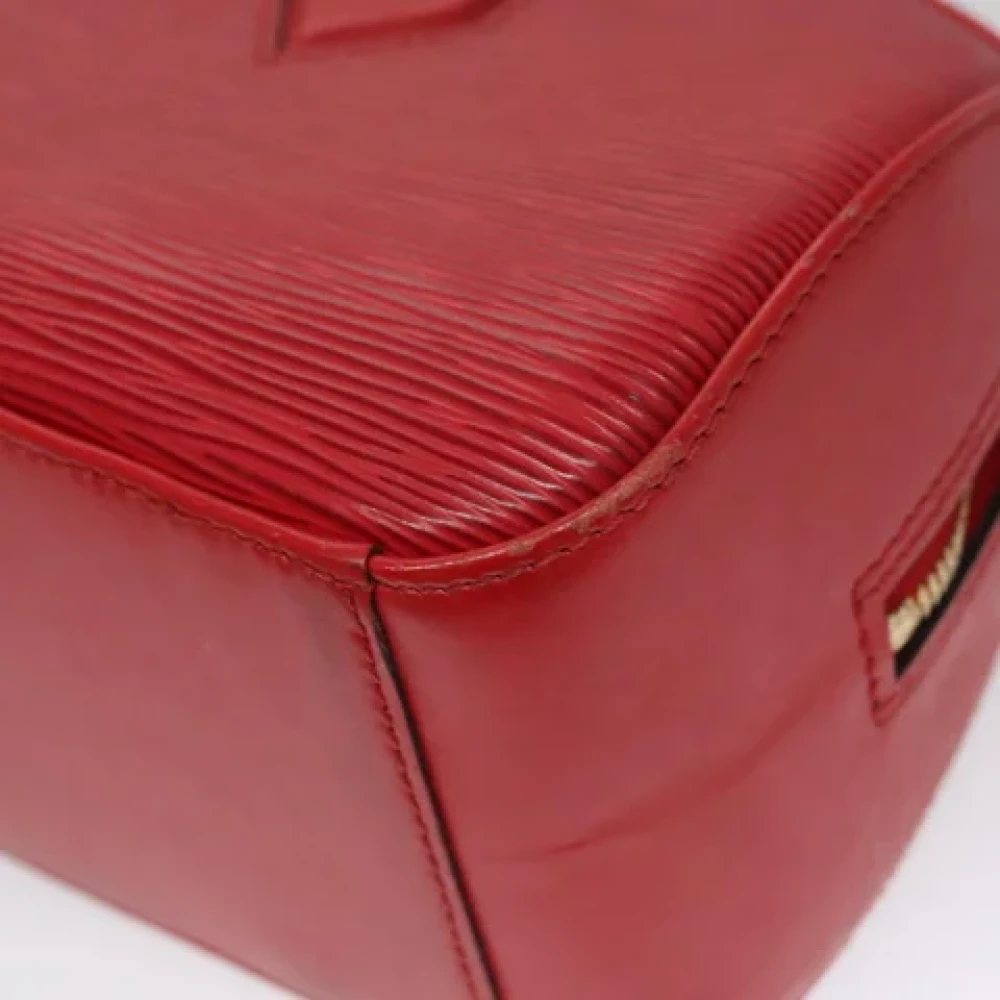 Louis Vuitton Vintage Pre-owned Leather louis-vuitton-bags Red Dames