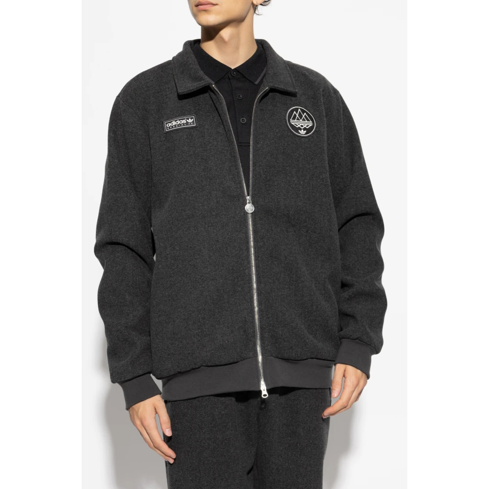 adidas Originals Jas uit de Spezial-collectie Gray Heren
