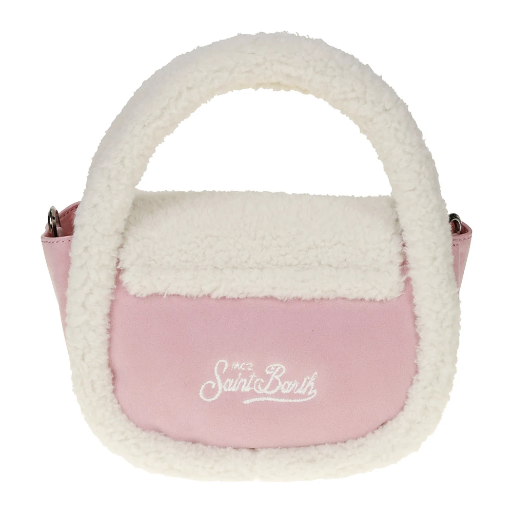 MC2 Saint Barth Mutton Geborduurde Gilda Jurk Pink Dames