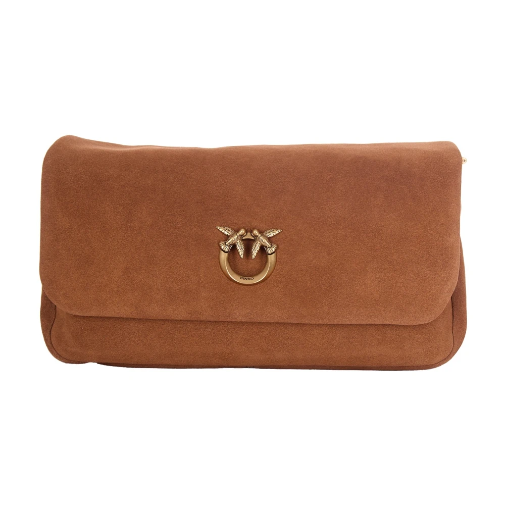 Pinko Women's Brown Clutches - Clutches - One Size - Bags